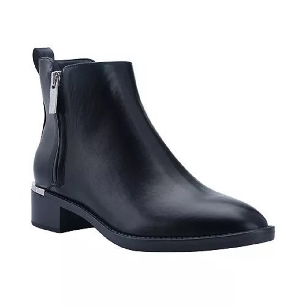 Calvin Klein Women's Deniece Block Heel Ankle Booties